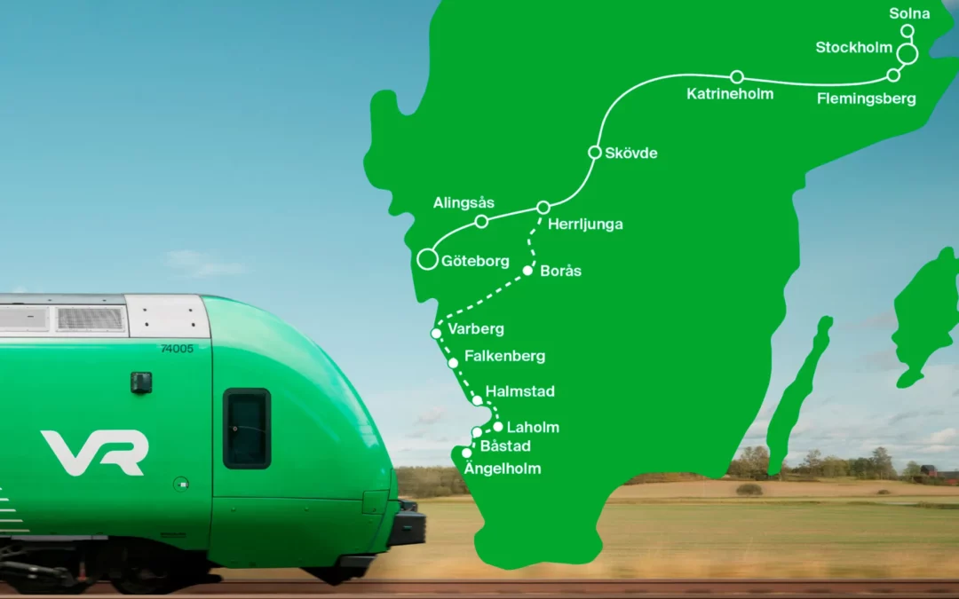 VR kör direkt till Halland och Skåne