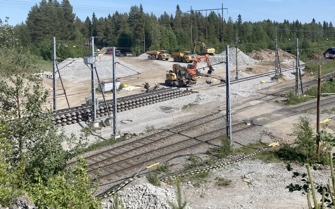 Infranord tilldelat bangårdsombyggnad Luleå C