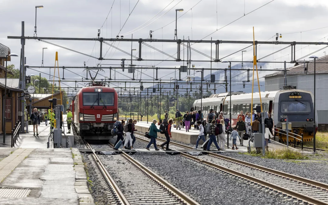 Snälltåget till Trondheim på prov