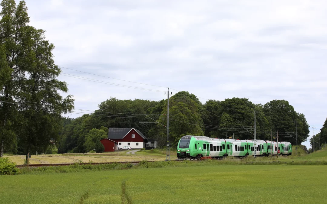 Rekordmånga tågresenärer i sommar