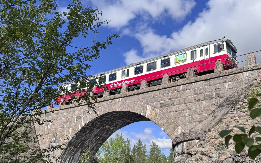 Ökat resande i sommar på Inlandsbanan