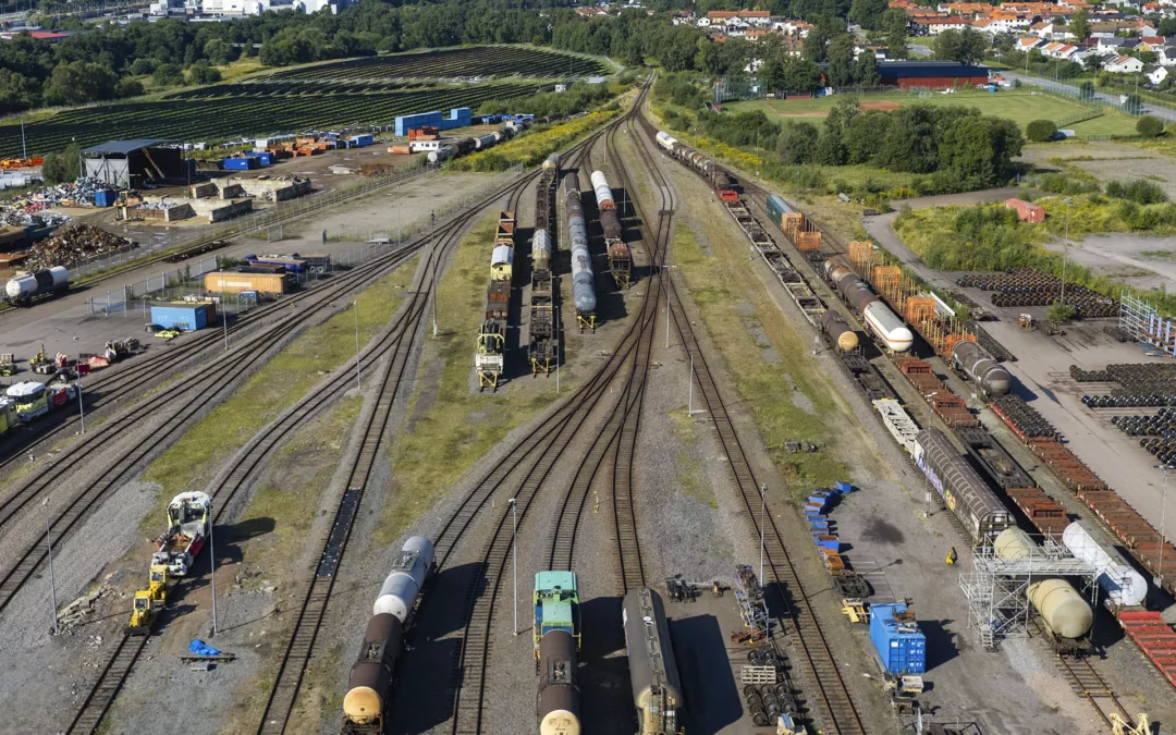 Jernhusen bygger hjulsvarv i Fjällbo