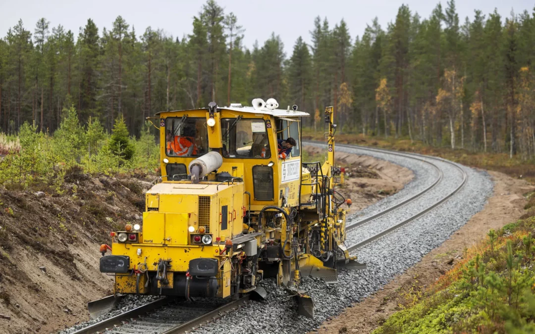 Nya spår på övergiven järnväg