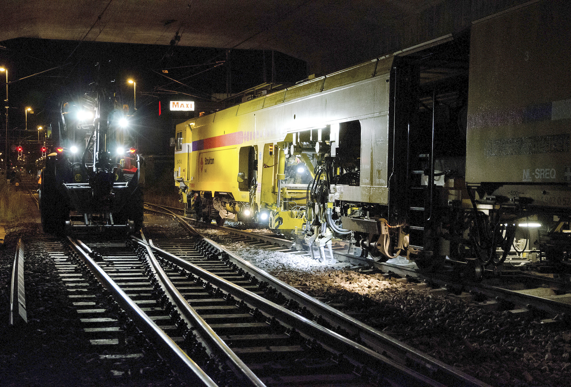 Hector Rails virkeståg för Trätåg från Mora till Gävle passerar Vikarbyn på Siljansbanan 14 maj 2024.